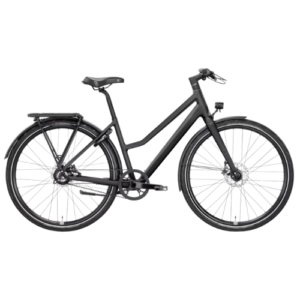 ROSE Black Lava 3 MidStep Trekkingbike – Rohloff Speedhub 14-Gang Gates Carbon Drive Carbon-Gabel – Schwarz / Matt Mocha