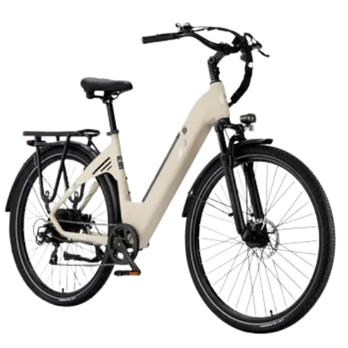 Vankel X3 Elektro-Citybike 28 Zoll E-Bike – 250W Motor 55Nm – 36V 18Ah Akku (120 km Reichweite) 7-Gang – Gelb